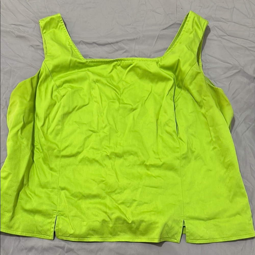 Lime Green Work Top